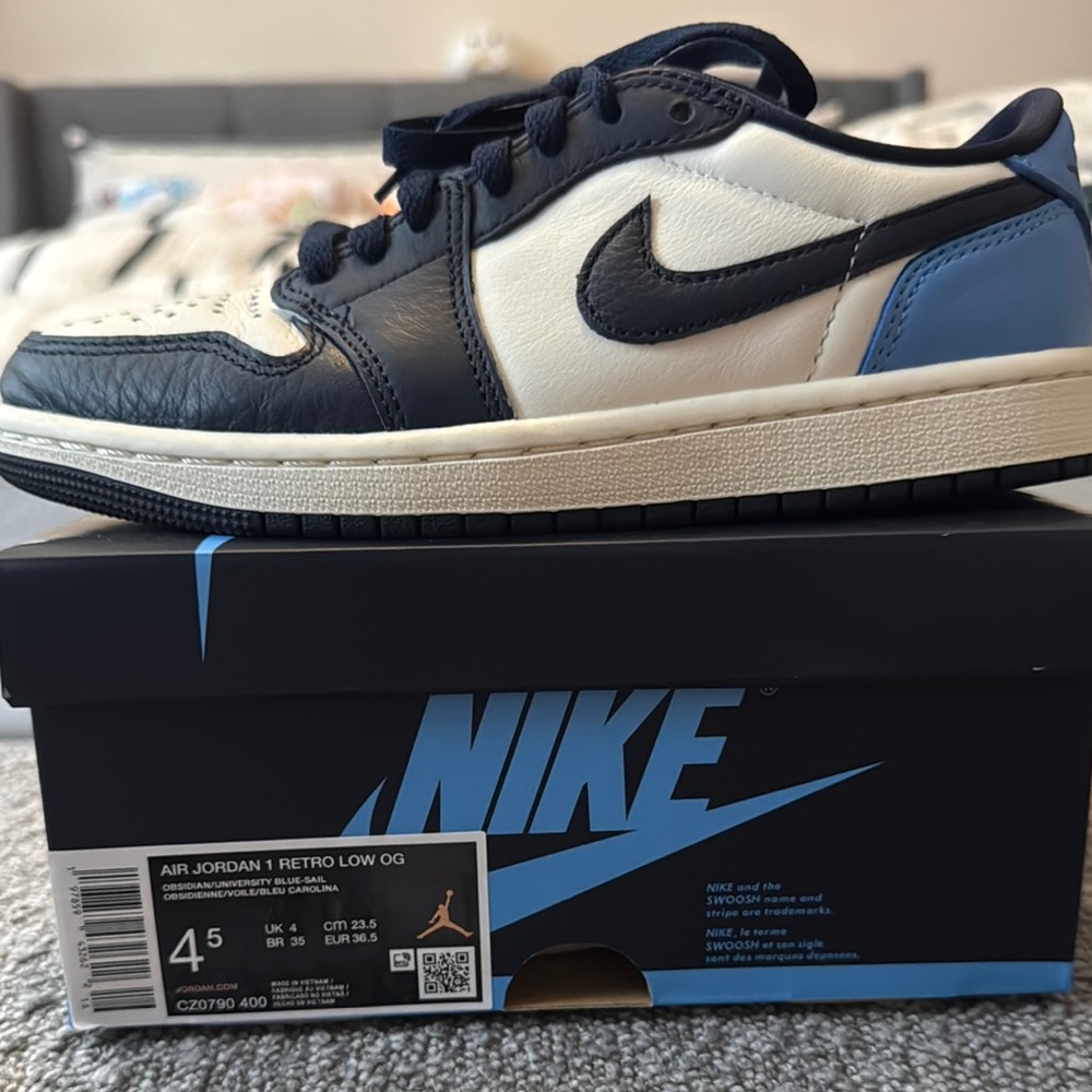 Nike Men’s Air Jordan 1 Retro Low OG - Obsidian